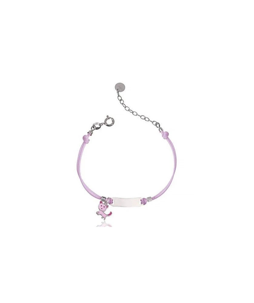 Princess bracelet ENGRAVING kitten