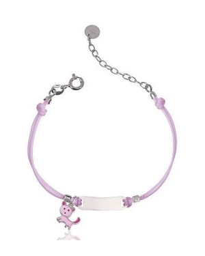 Princess bracelet ENGRAVING kitten