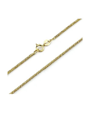 14k FOX TAIL chain 45 cm