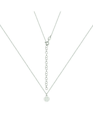 Silver filigree necklace FLOWER