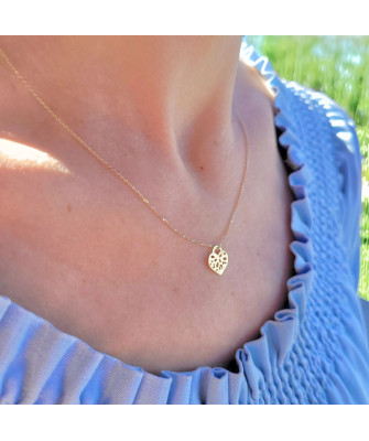 Gold celebrity Heart Filigree