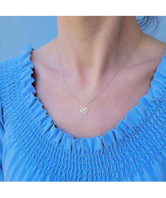 Gold celebrity Heart Filigree