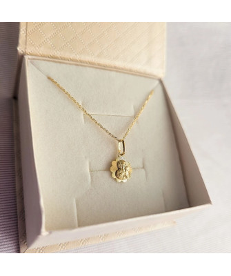 Medal Mother of God of Częstochowa 14k gold