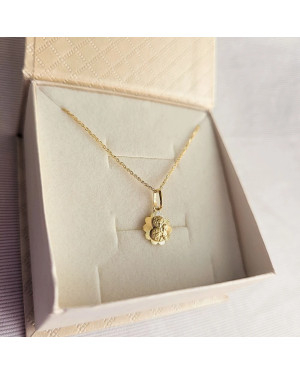 Medal Mother of God of Częstochowa 14k gold