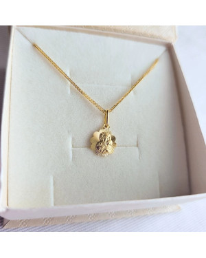 Medal Mother of God of Częstochowa 14k gold