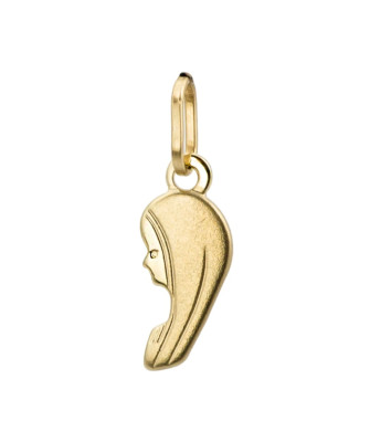 Gold medal Madonna left pendant