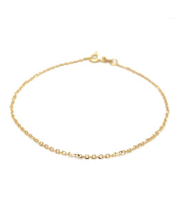 14k gold bracelet Rolo diamond cut