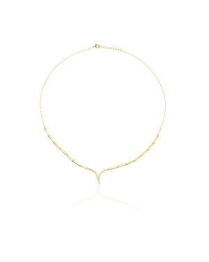 Gold-plated necklace