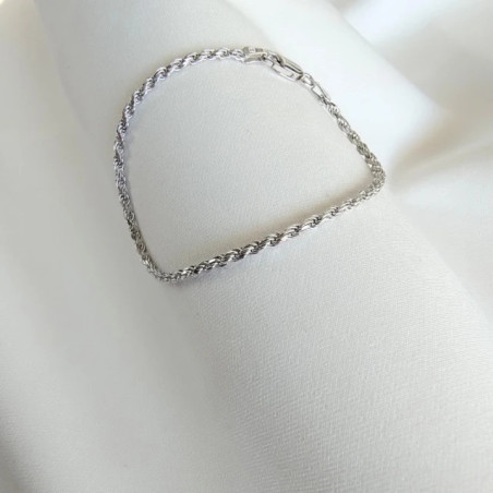 Silver ECG bracelet lifeline SB38 | GoldJewellery