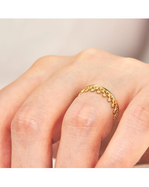 Crown ring 14k