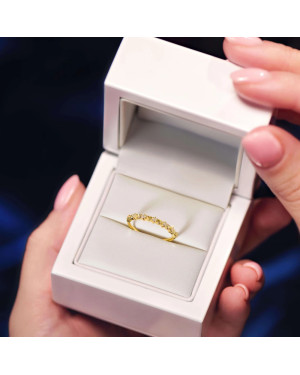 Heart ring 8k cubic zirconia