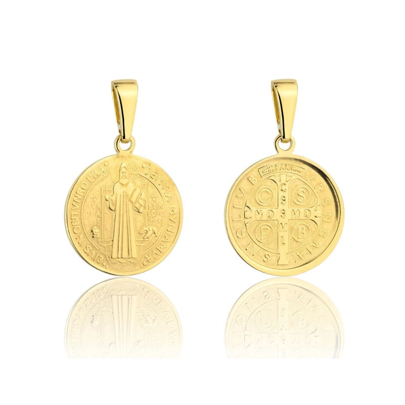 585 gold hoop earrings without stones K1.870Pk | GoldJewellery