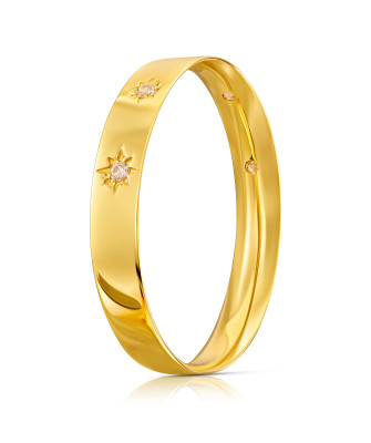 Ring with stones 8k
