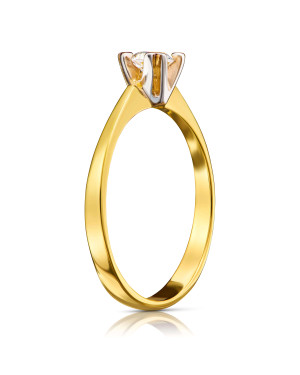 Engagement ring large stone cubic zirconia