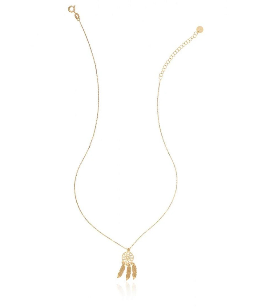 Gilded necklace DREAMCATCHER