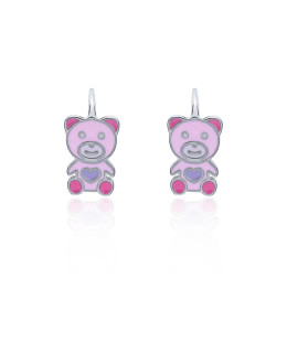 Silver Children’s Bear Earrings