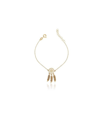 Gold-plated bracelet DREAMCATCHER
