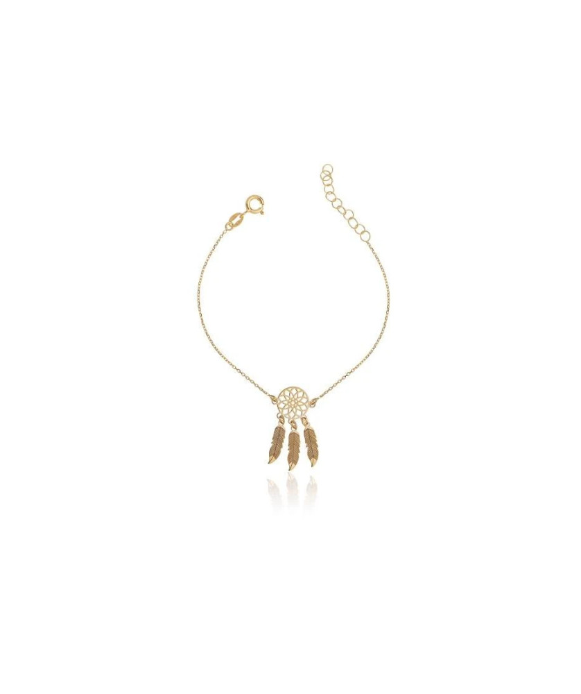 Gold-plated bracelet DREAMCATCHER