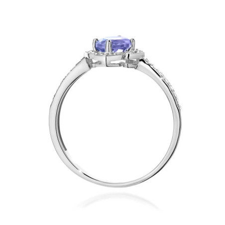 585 gold ring with a 0.50ct diamond with a certificate GoldJewellery