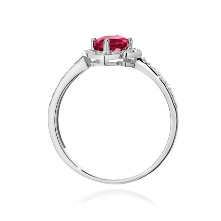 585 gold ring with a 0.50ct diamond with a certificate GoldJewellery
