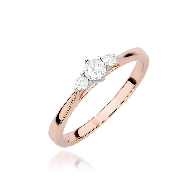 585 gold ring with a 0.50ct diamond with a certificate GoldJewellery 585 gold ring with a 0.50ct diamond with a certificate GoldJewellery