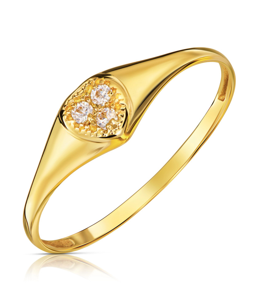 Ring with a heart in the middle