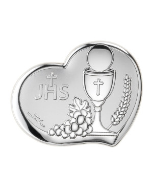 Original communion keepsake heart picture