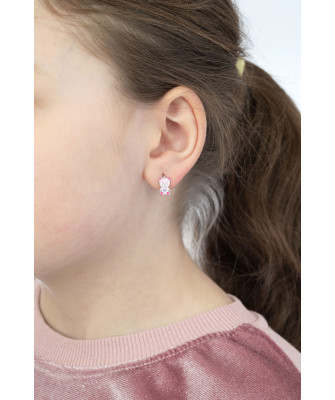 Silver Children’s Bear Earrings