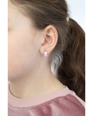 Silver Children’s Bear Earrings