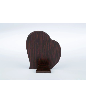 Original communion keepsake heart wood