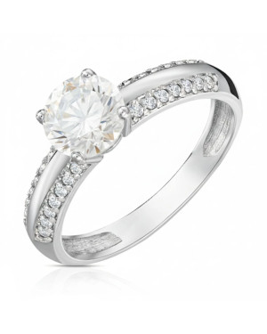 Silver ring Unique love