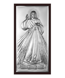 Silver Picture Jesus I Trust in You