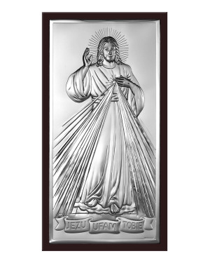 Silver Picture Jesus I Trust in You