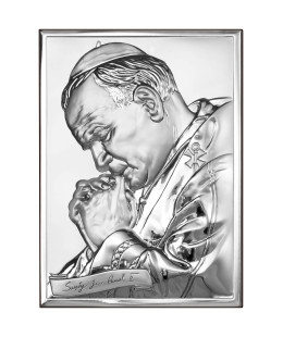 John Paul 2 Silver Picture