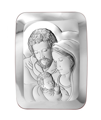 Silver Image Holy Family