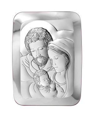 Silver Image Holy Family