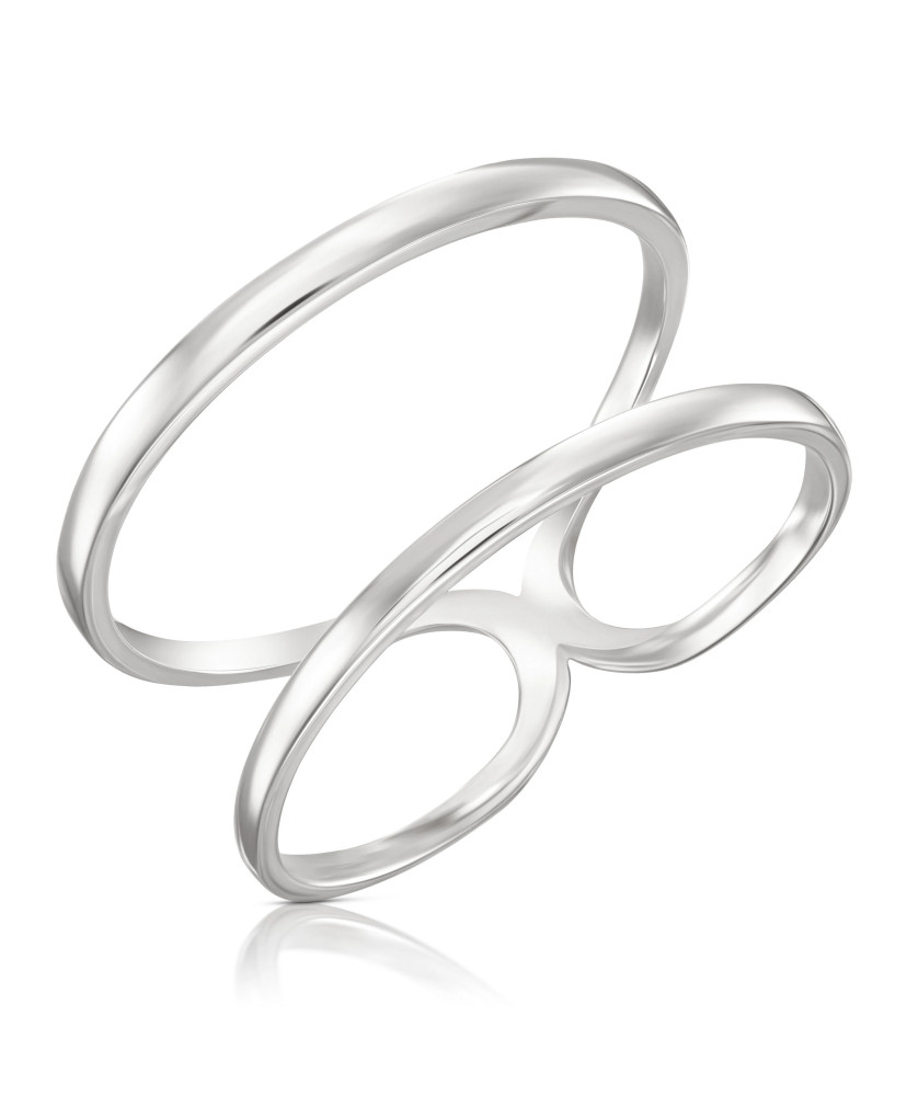 Double silver ring