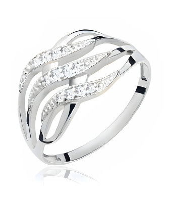 Silver ring wave zirconia