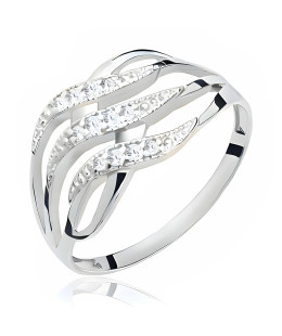 Silver ring wave zirconia
