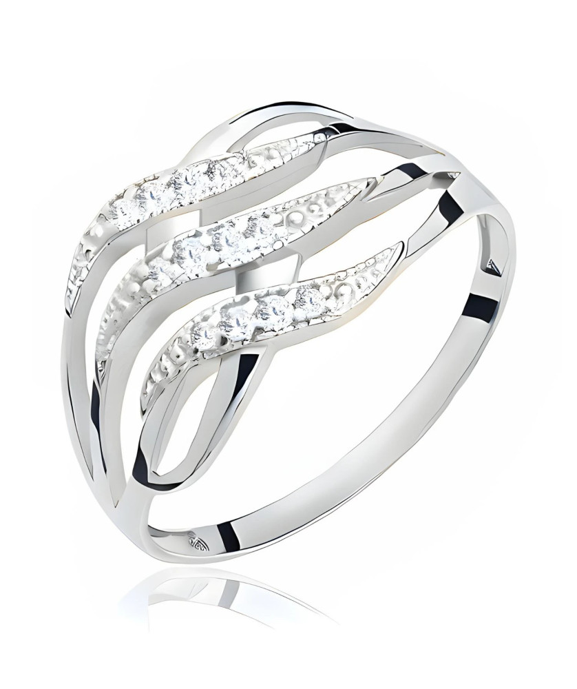 Silver ring wave zirconia