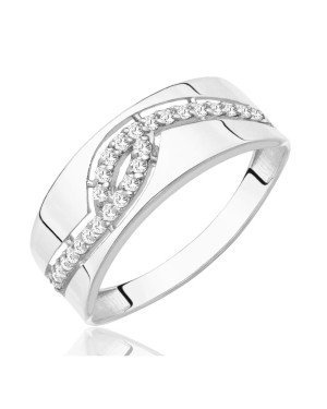 Silver ring wave zirconia