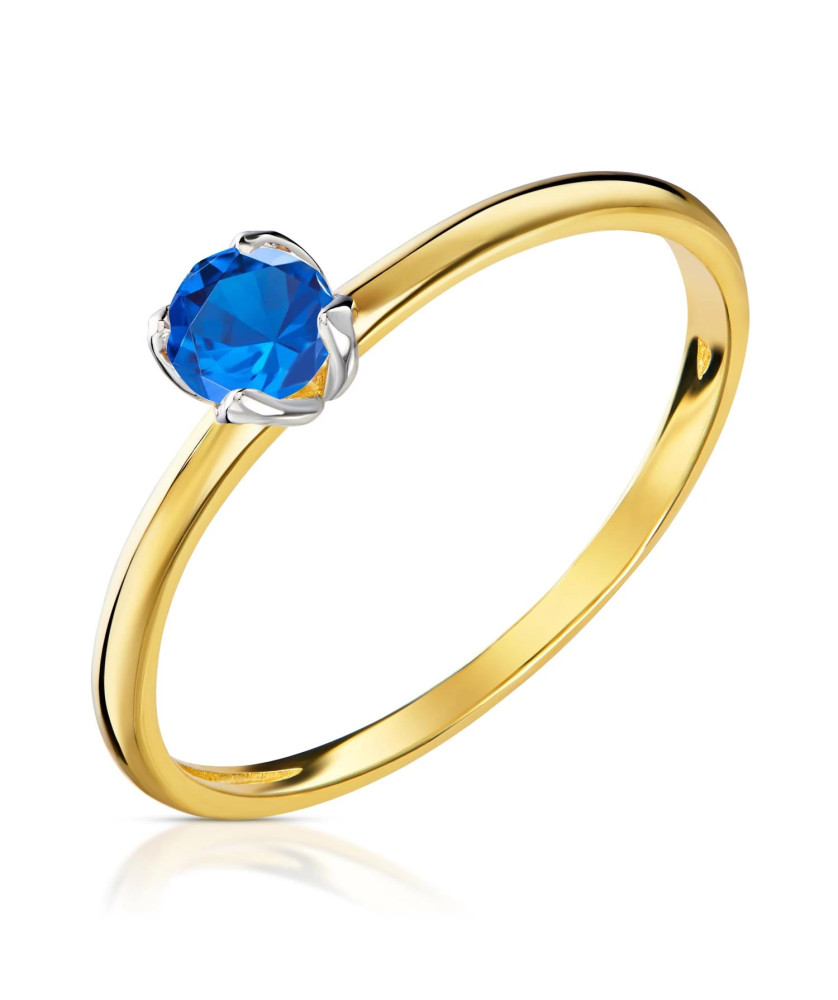 Original 14k sapphire engagement ring