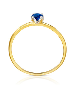 Original 14k sapphire engagement ring