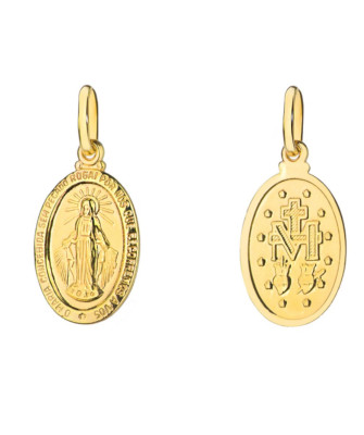 Wonderful Medal medium 14k gold