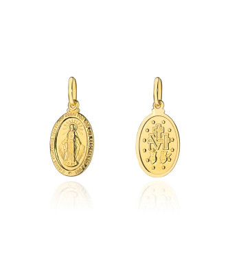 Wonderful Medal medium 14k gold