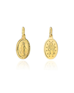 Wonderful Medal medium 14k gold