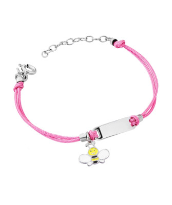 Princess bracelet ENGRAVING small bee