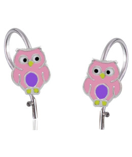 Silver Children’s Owl Earrings