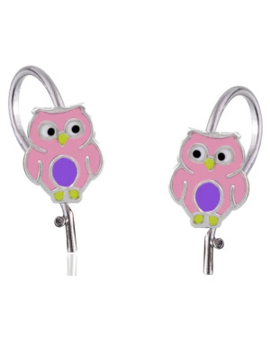 Silver Children’s Owl Earrings