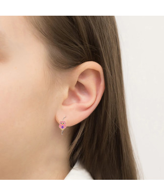 Silver Children’s Owl Earrings